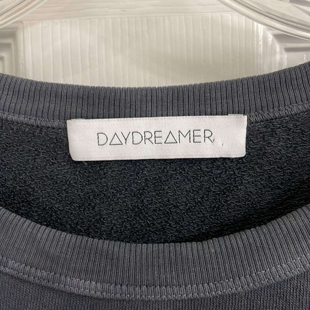 Daydreamer Flying V Varsity Tie Dye Crew Sweatshirt Size Small - Picture 3 of 4